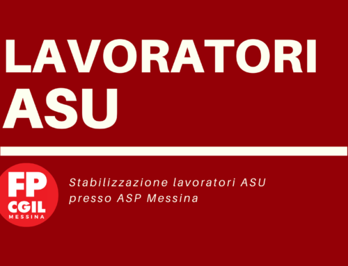 Stabilizzazione lavoratori ASU presso ASP Messina.